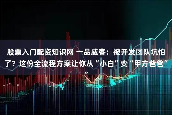 股票入门配资知识网 一品威客：被开发团队坑怕了？这份全流程方案让你从“小白”变“甲方爸爸”